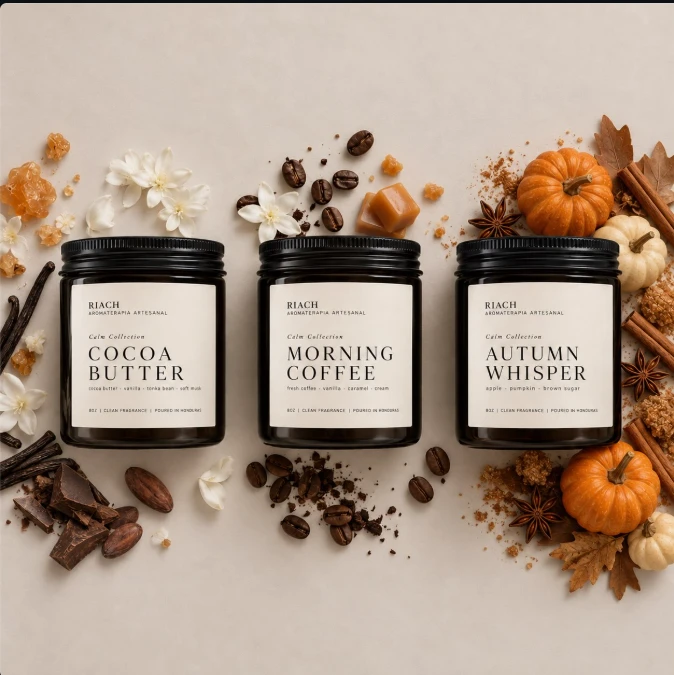 Calm Collection: Cocoa Butter, Morning Coffee y Autumn Whisper